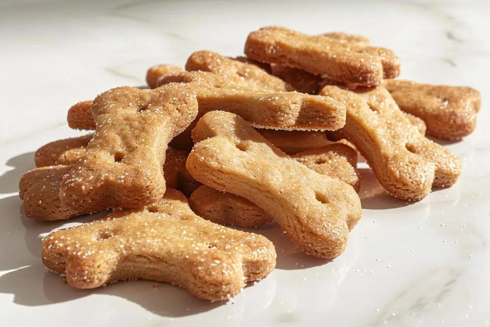 recette biscuits naturels chien biscuits maison forme os croustillants